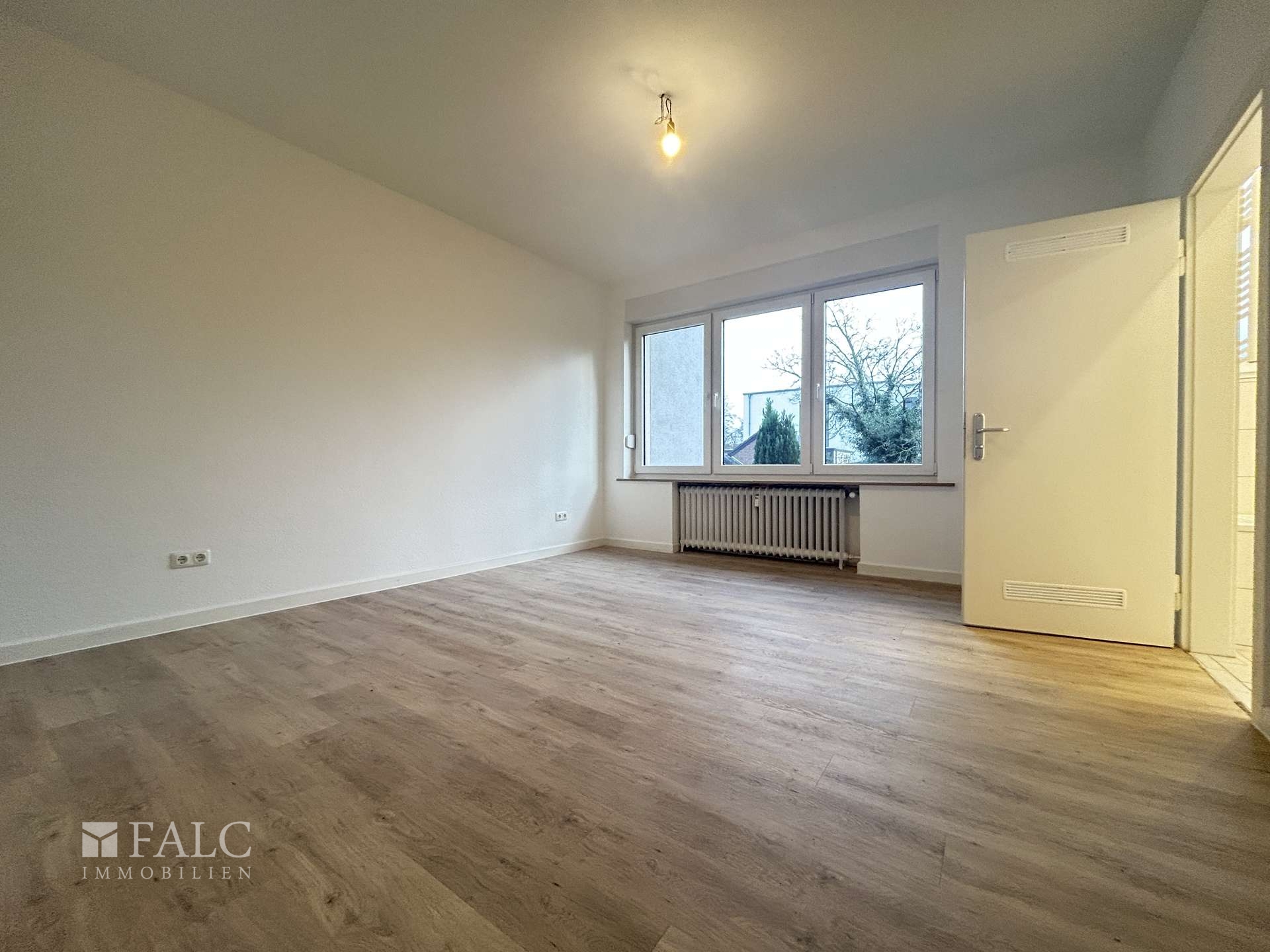 Schlafzimmer zum Garten